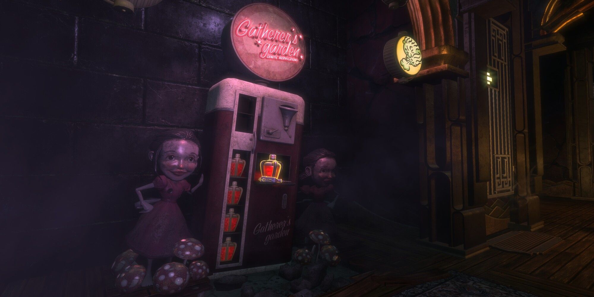 Gatherer's Garden Vending Machine In BioShock