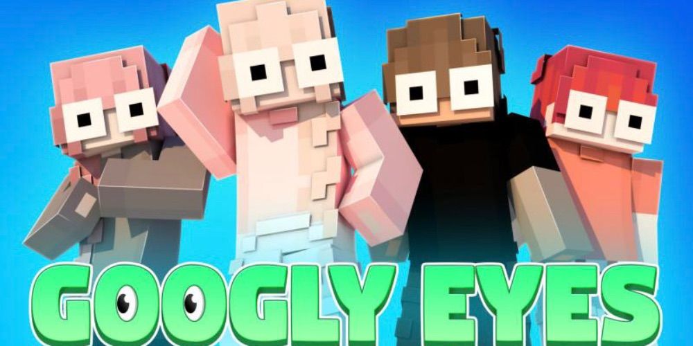 Podcrash Googly Eyes Skinpack, Minecraft Marketplace
