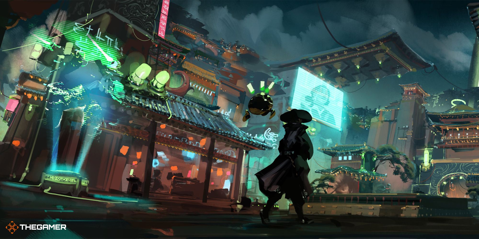 Guild Wars 2 New Kaineng City Jade Tech Concept Art