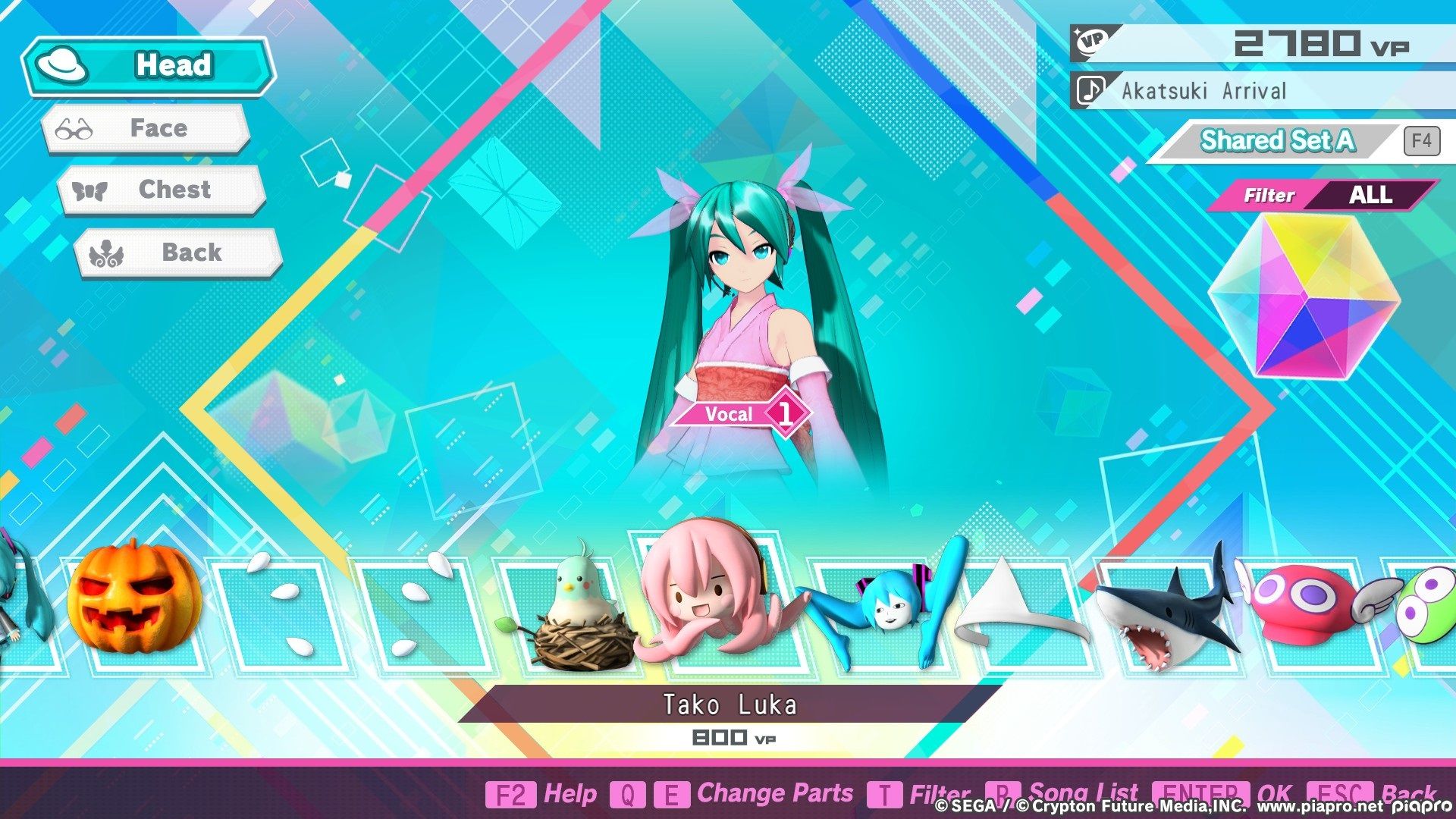 Hatsune-Miku-Project-Diva-Megamix-choosing-accessories-1