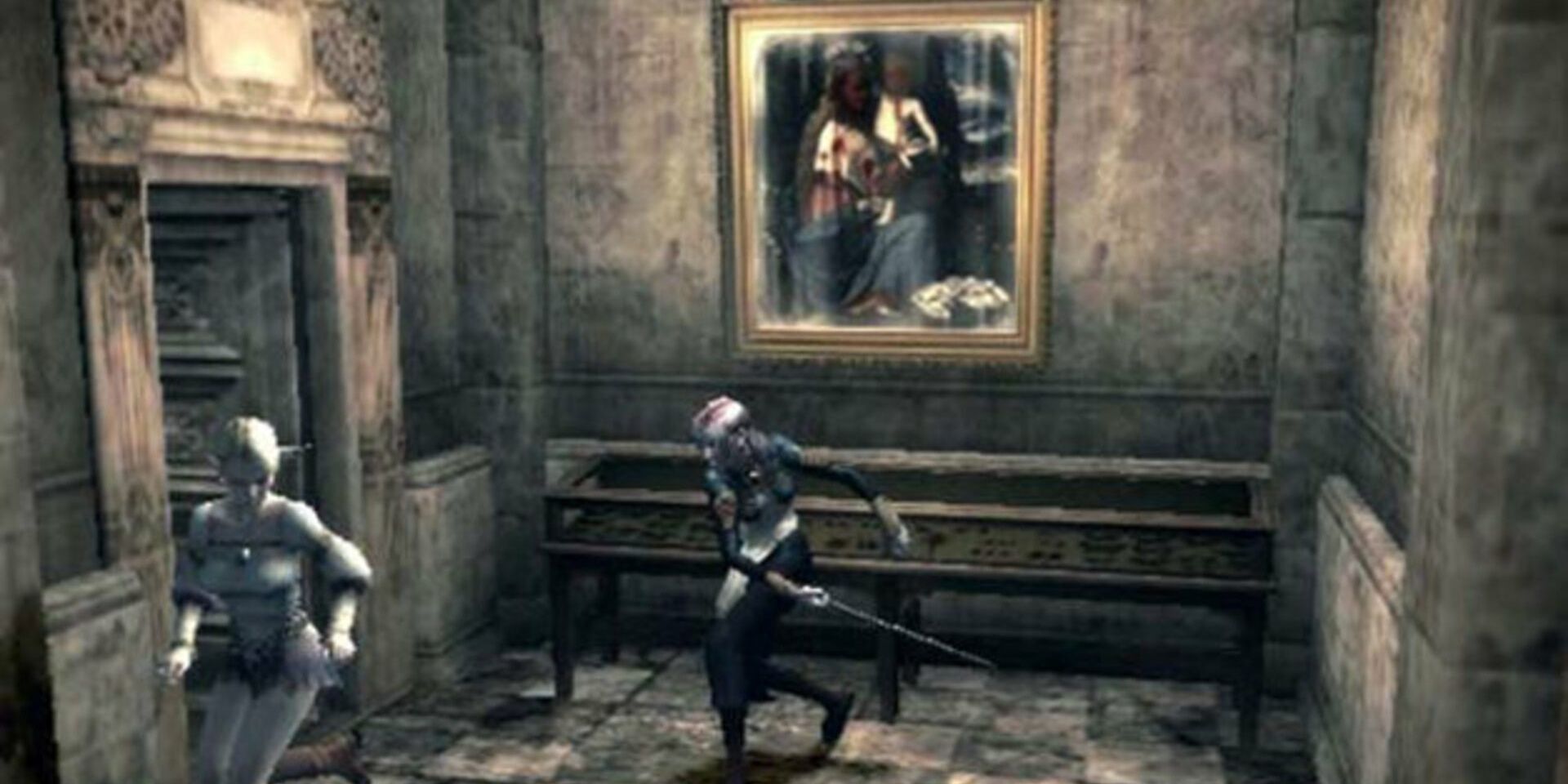 Daniella chasing after Fiona in Haunting Ground.