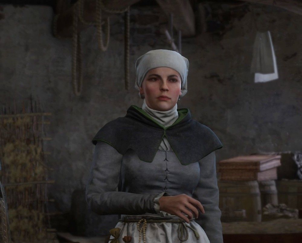 Johanka Indoors in Kingdom Come Deliverance In Gods Hands