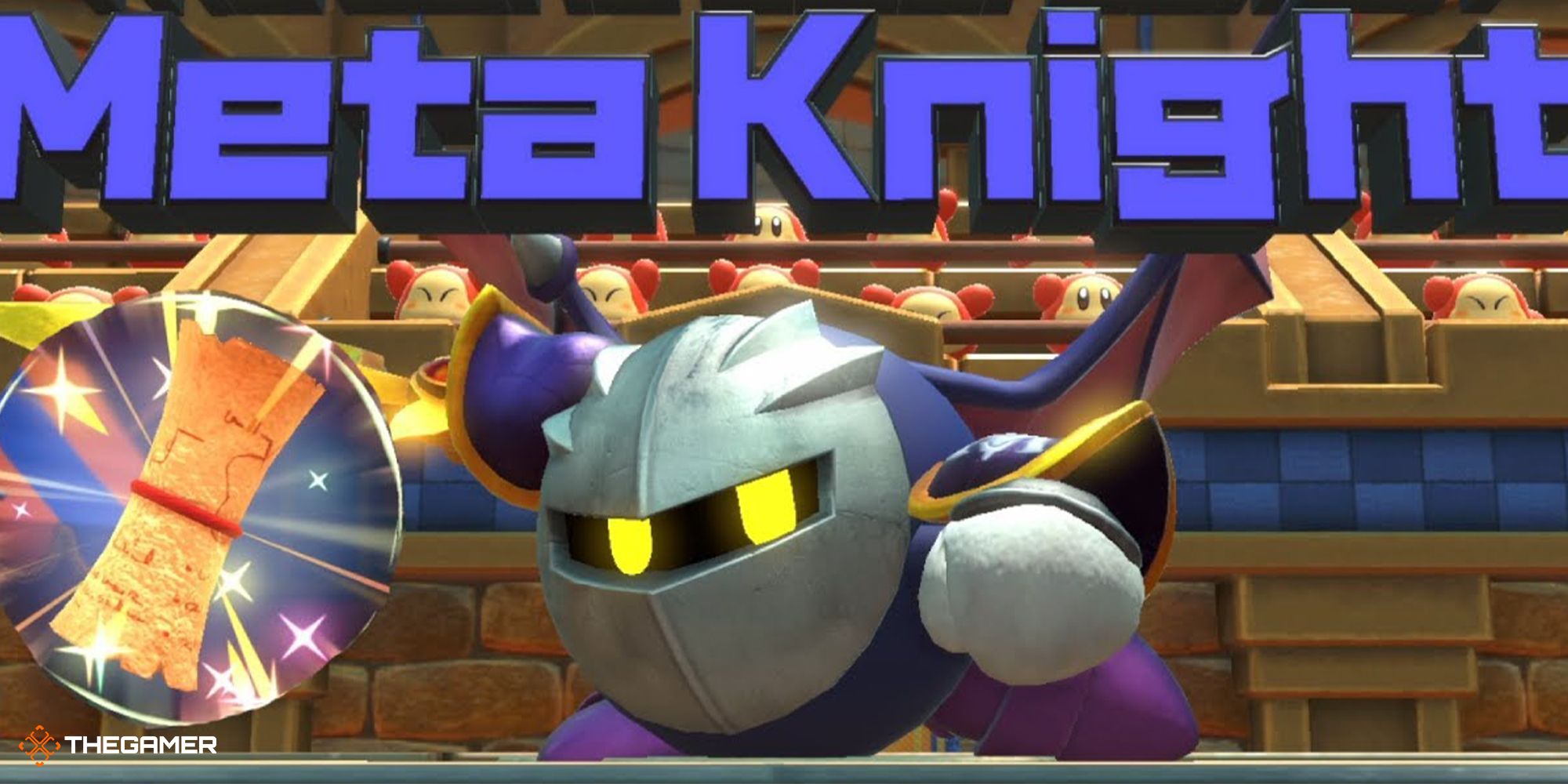 Kirby and the Forgotten Land - Meta Knight