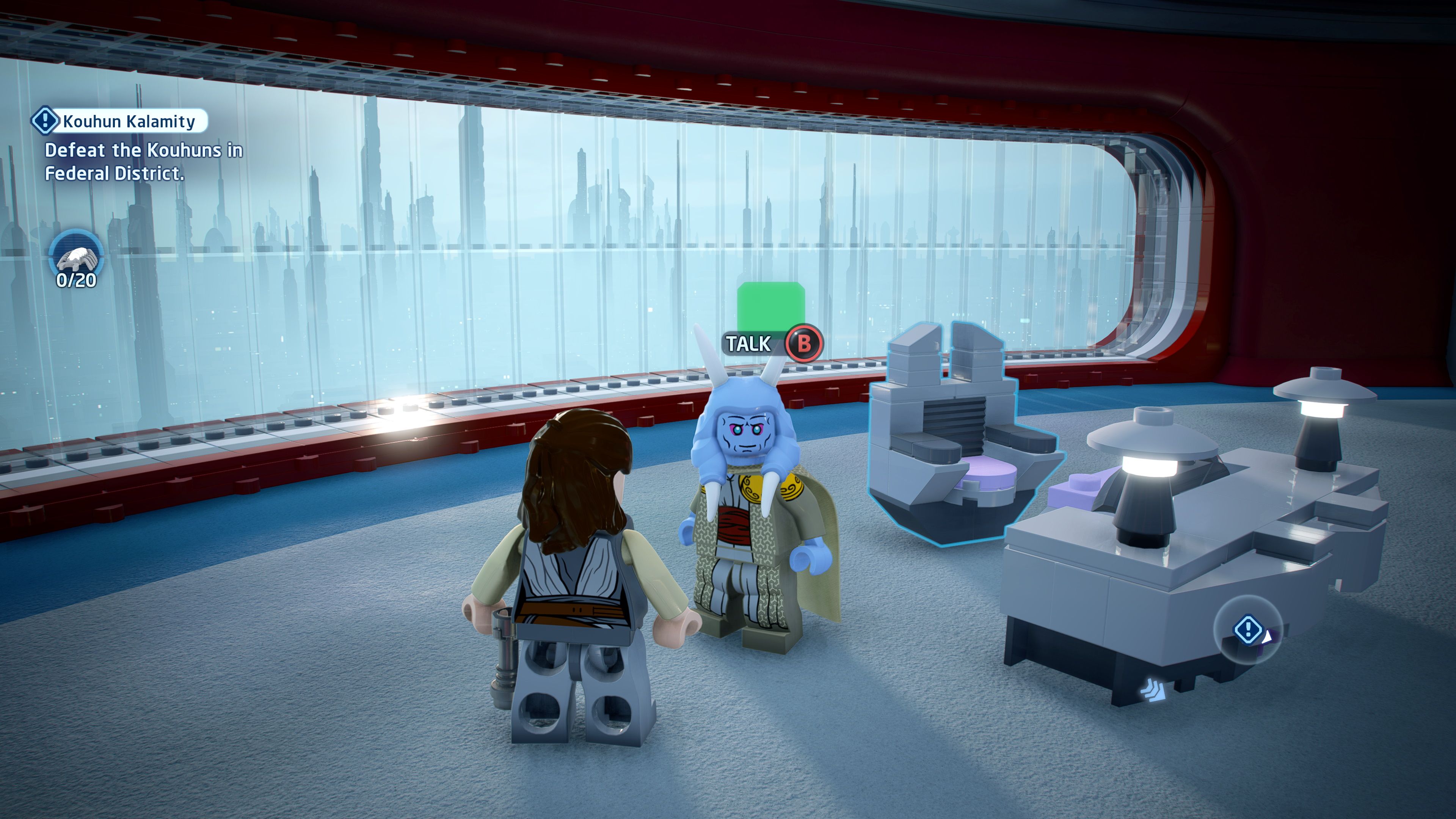 How To Complete All The Coruscant (Federal District) Side Missions In