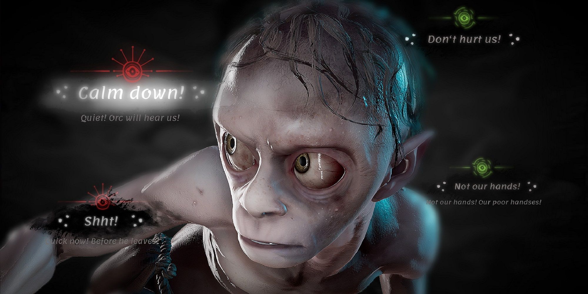 Lord of the Rings Gollum Devs explains his terrifying elves and why Melian plays a part