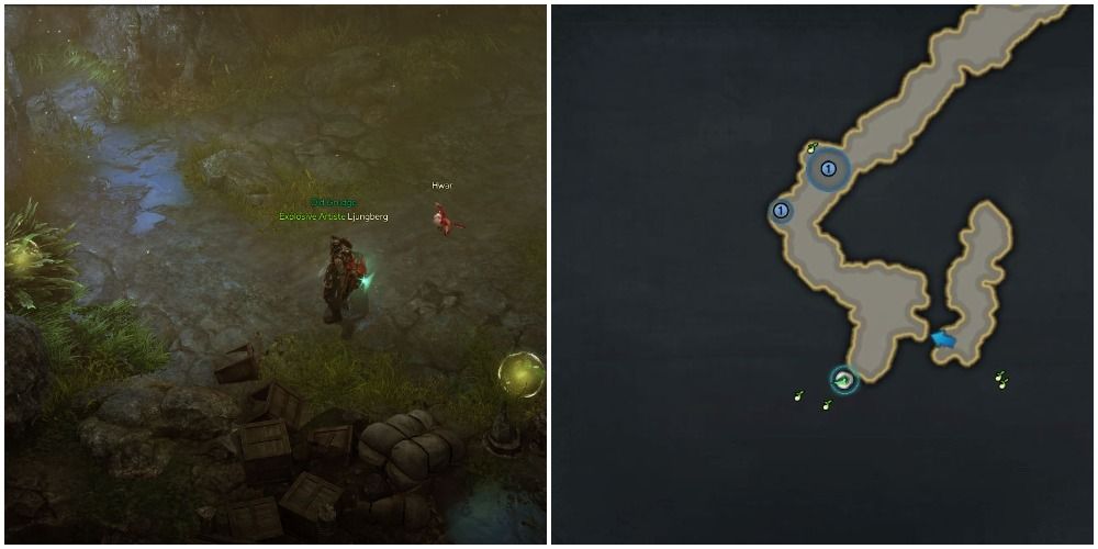 Locations of the third and fourth mokoko seeds in Aquiloks Tail, Lost Ark