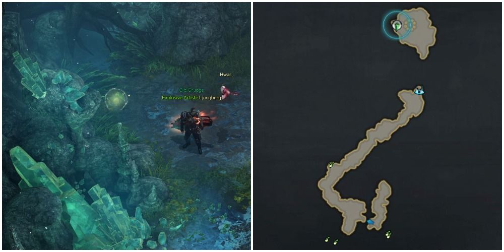 Location of the sixth mokoko seed in Aquiloks Tail, Lost Ark