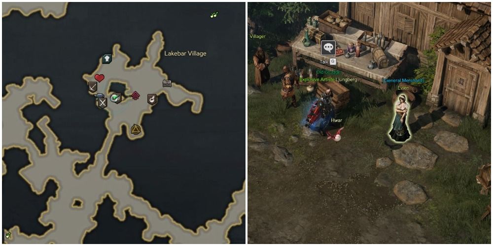 Lost Ark West Luterra lakebar fish stew cooking location