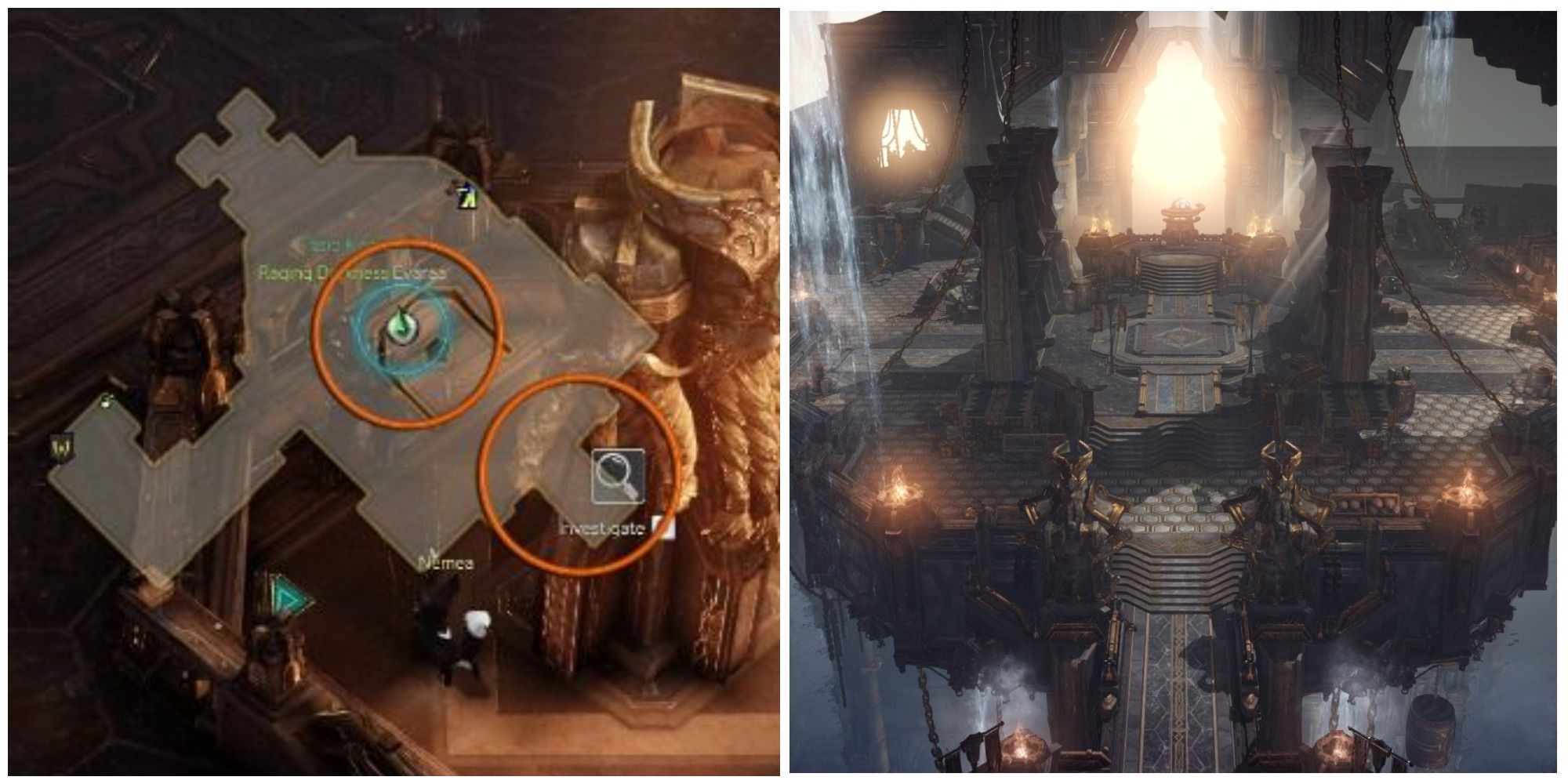 Lost Ark Yorn Hidden Story Locations split image