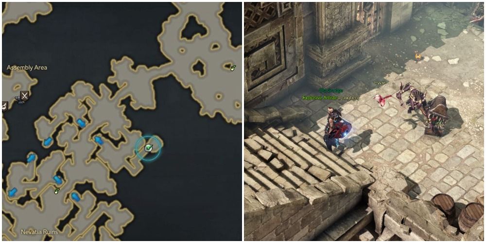 Lost Ark Yudia monster location for Reanimated Chieftain