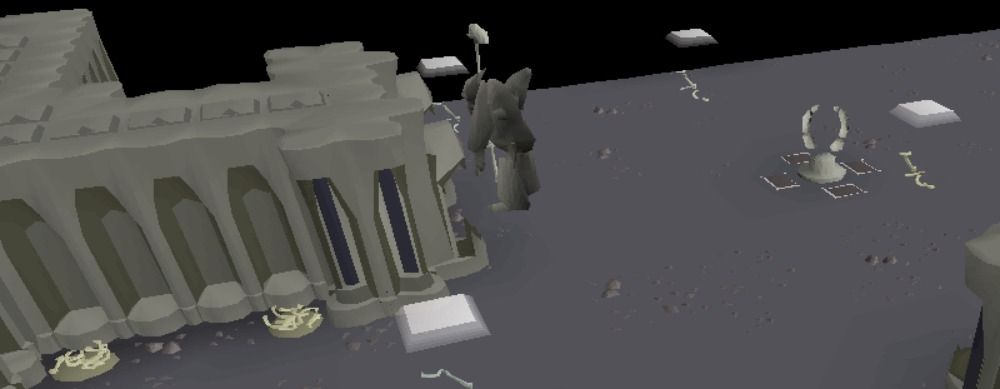 OSRS screenshot of the Mage Training Arena Graveyard Room