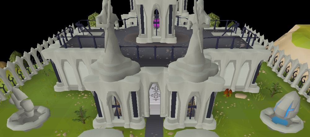 OSRS screenshot of the entrance to the Mage Training Arena