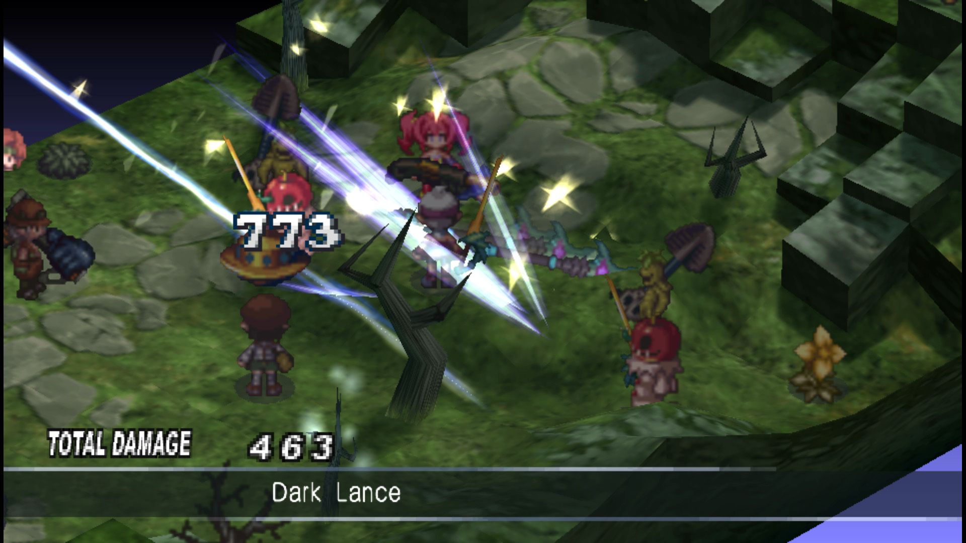 Makai Kingdom Screenshot of Dark Lance