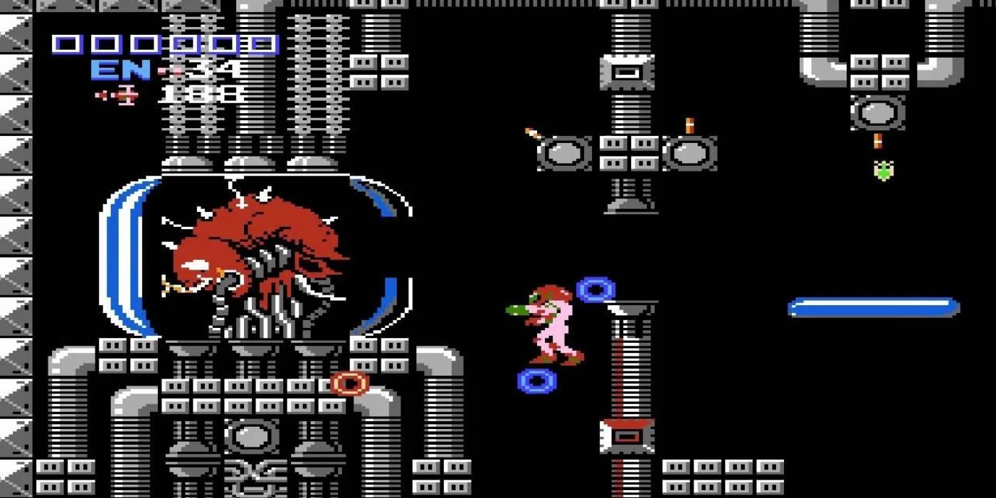 Metroid NES screenshot