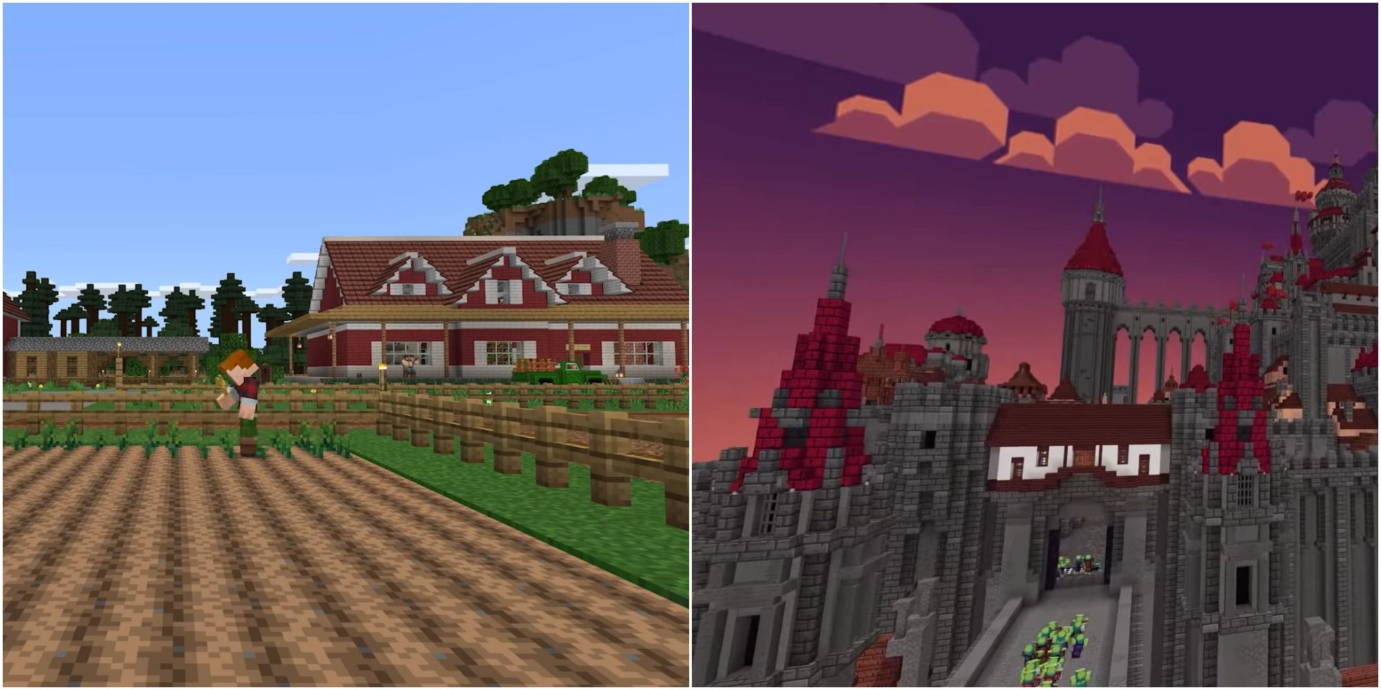Minecraft 10 Best Worlds Free With Realms Plus