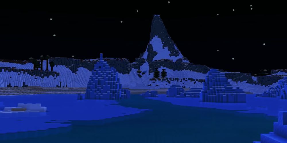 Minecraft Realms Plus Night on the Mountain