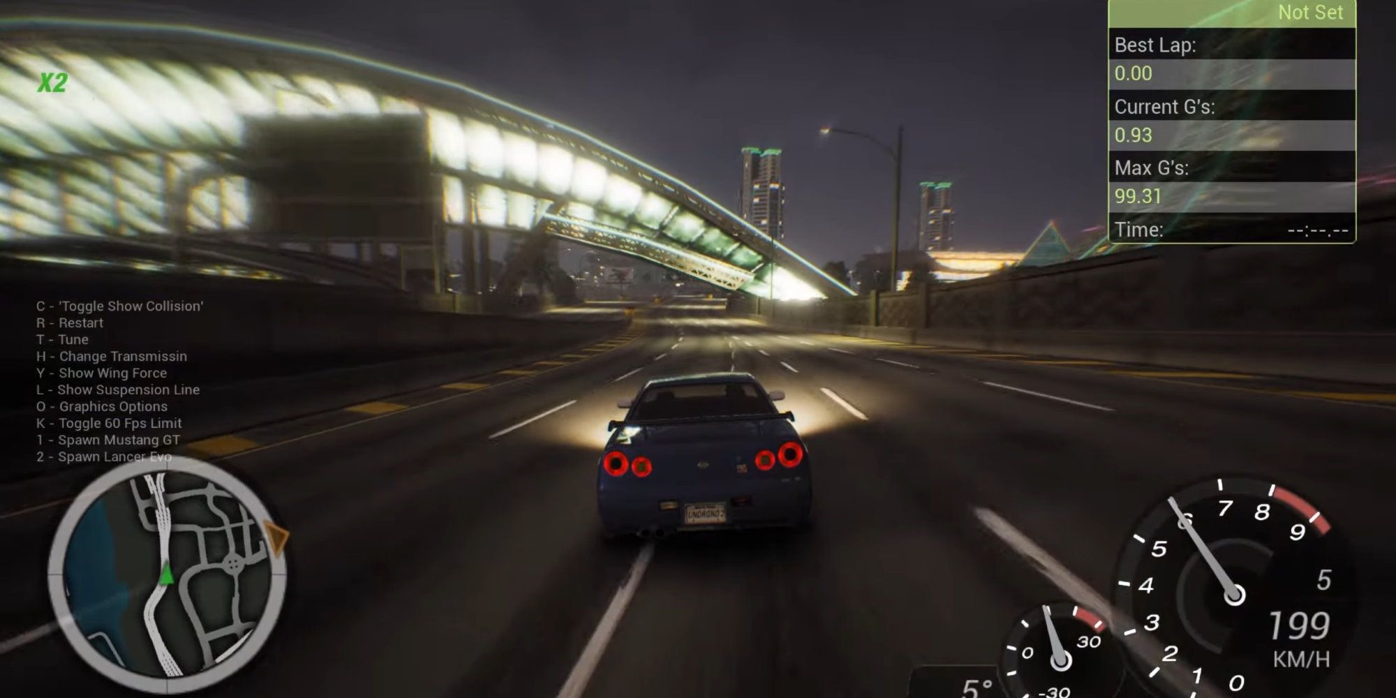 Fan-Made Need for Speed Underground 2 Remaster Shifted to UE5