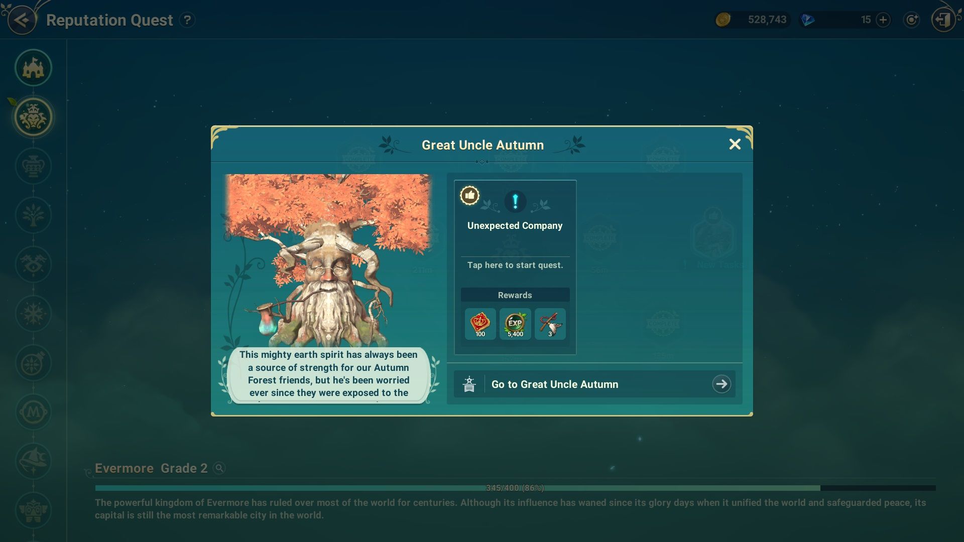 Ni no Kuni Cross Worlds - Unexpected Company quest information