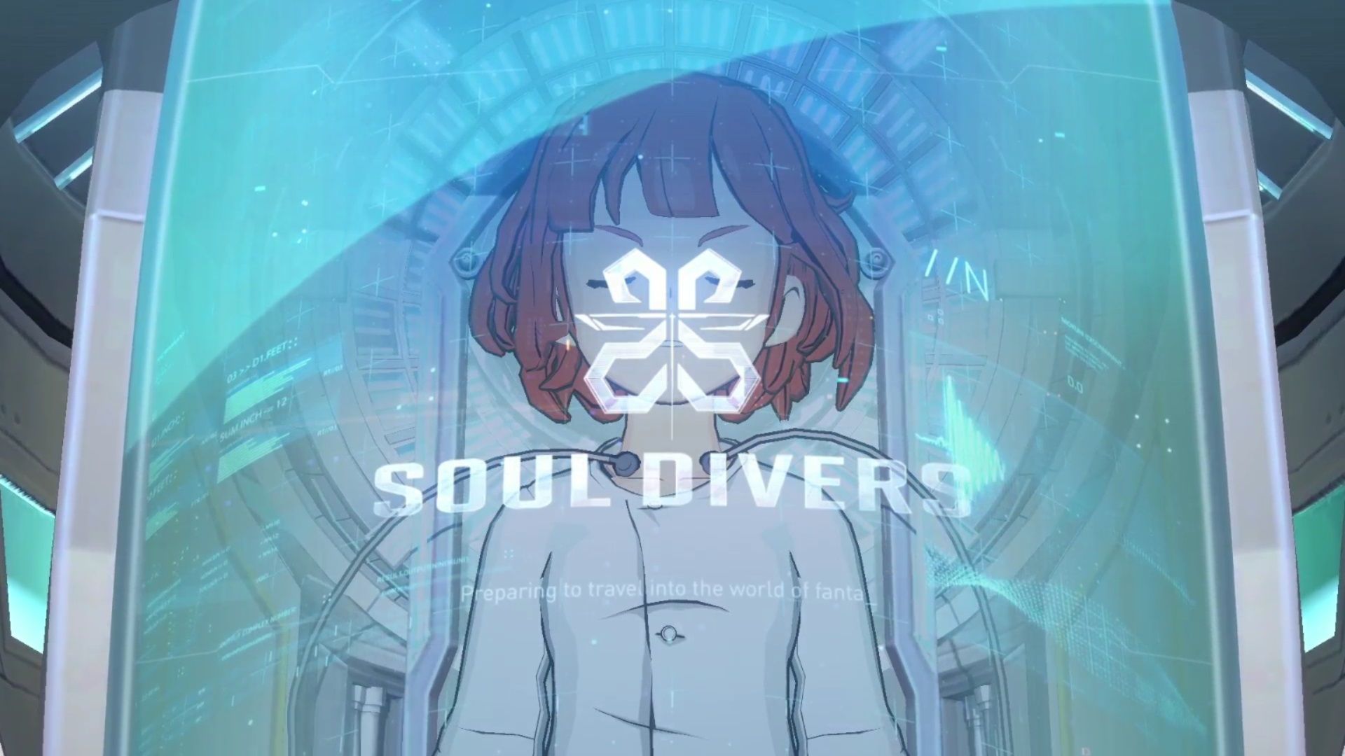 Ni no Kuni Cross Worlds - chosen protagonist in the Soul Divers machine