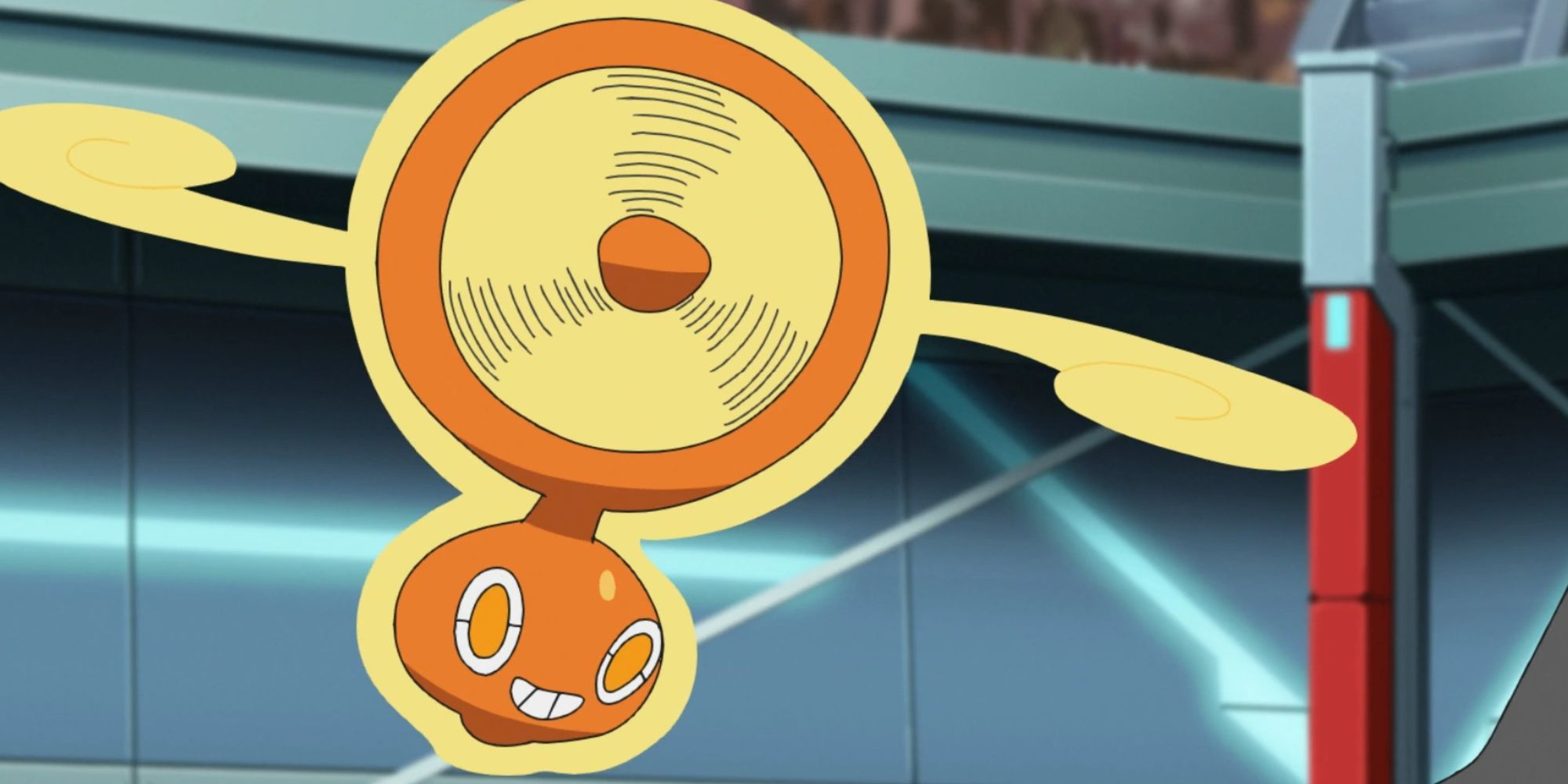 Pokemon Fan Rotom Flying In The Anime