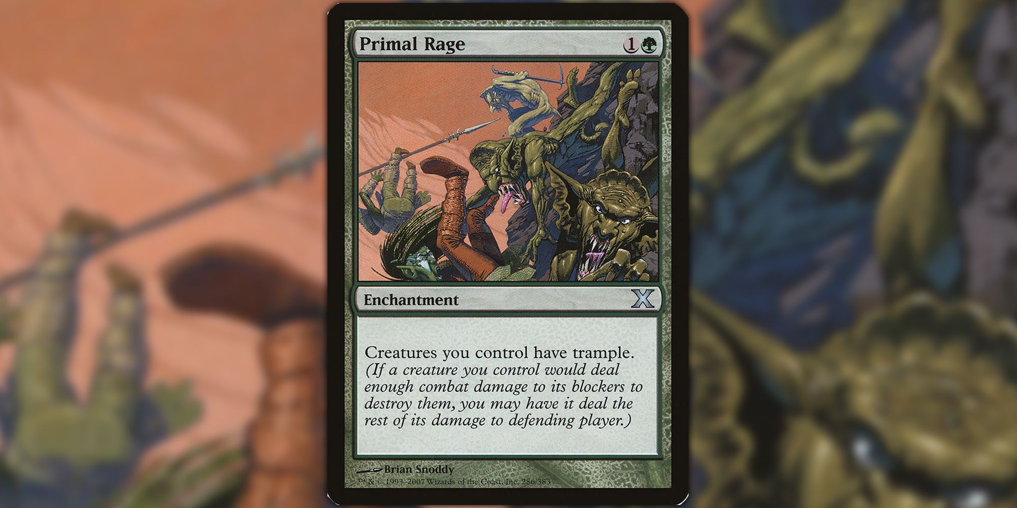 Primal Rage from Magic The Gathering