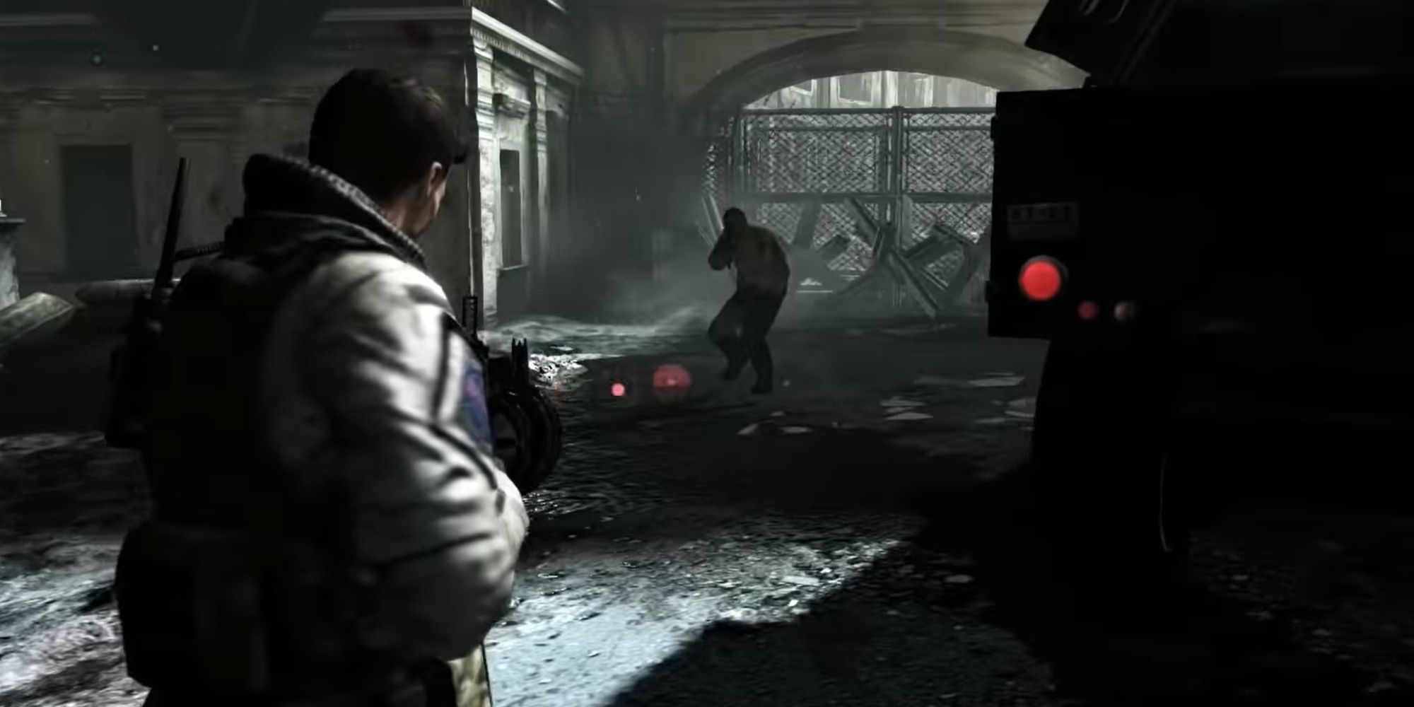 Resident Evil 6 Screenshot Of Piers Grenade Launcher