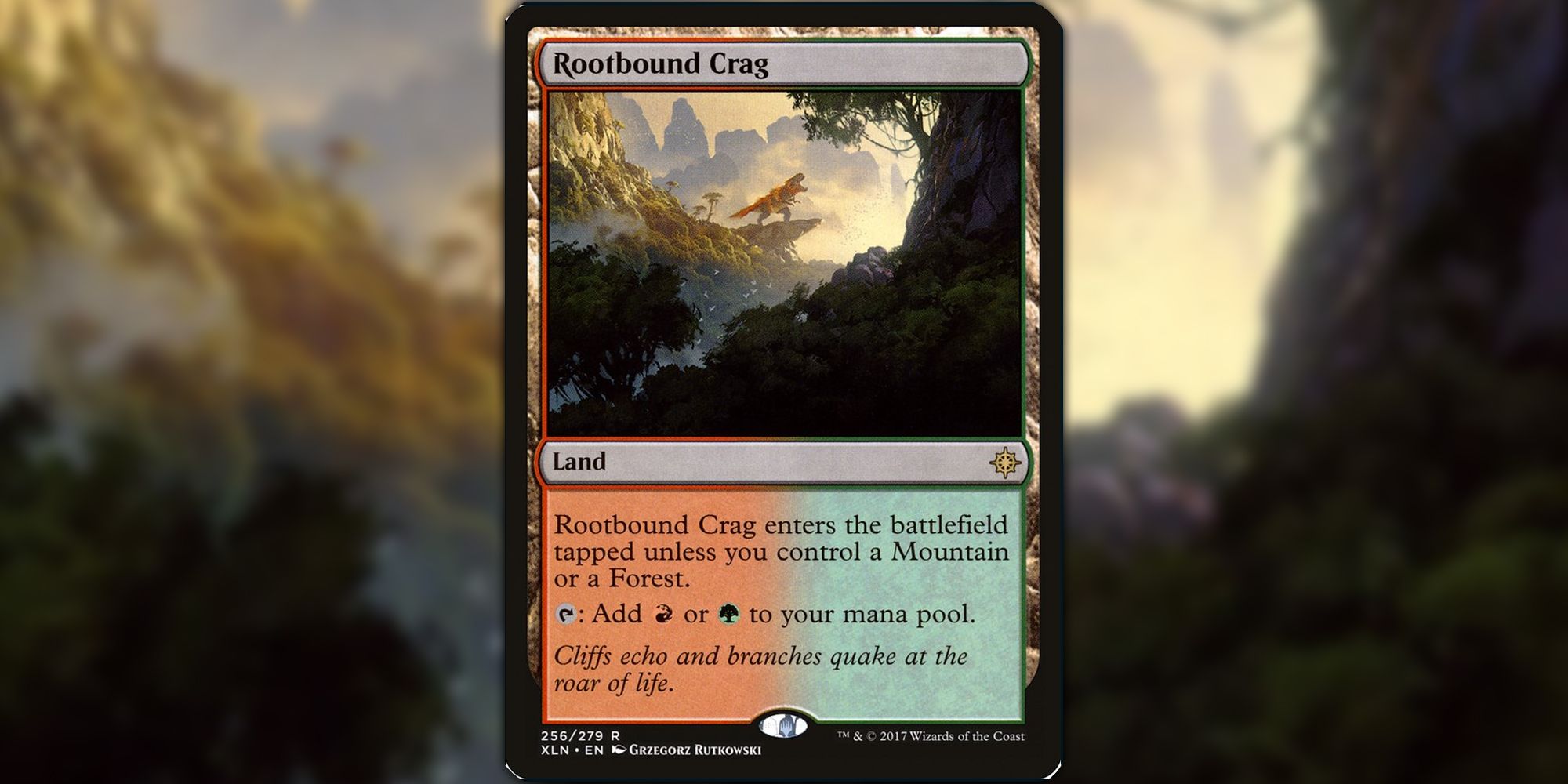 Rootbound Crag from Magic The Gathering
