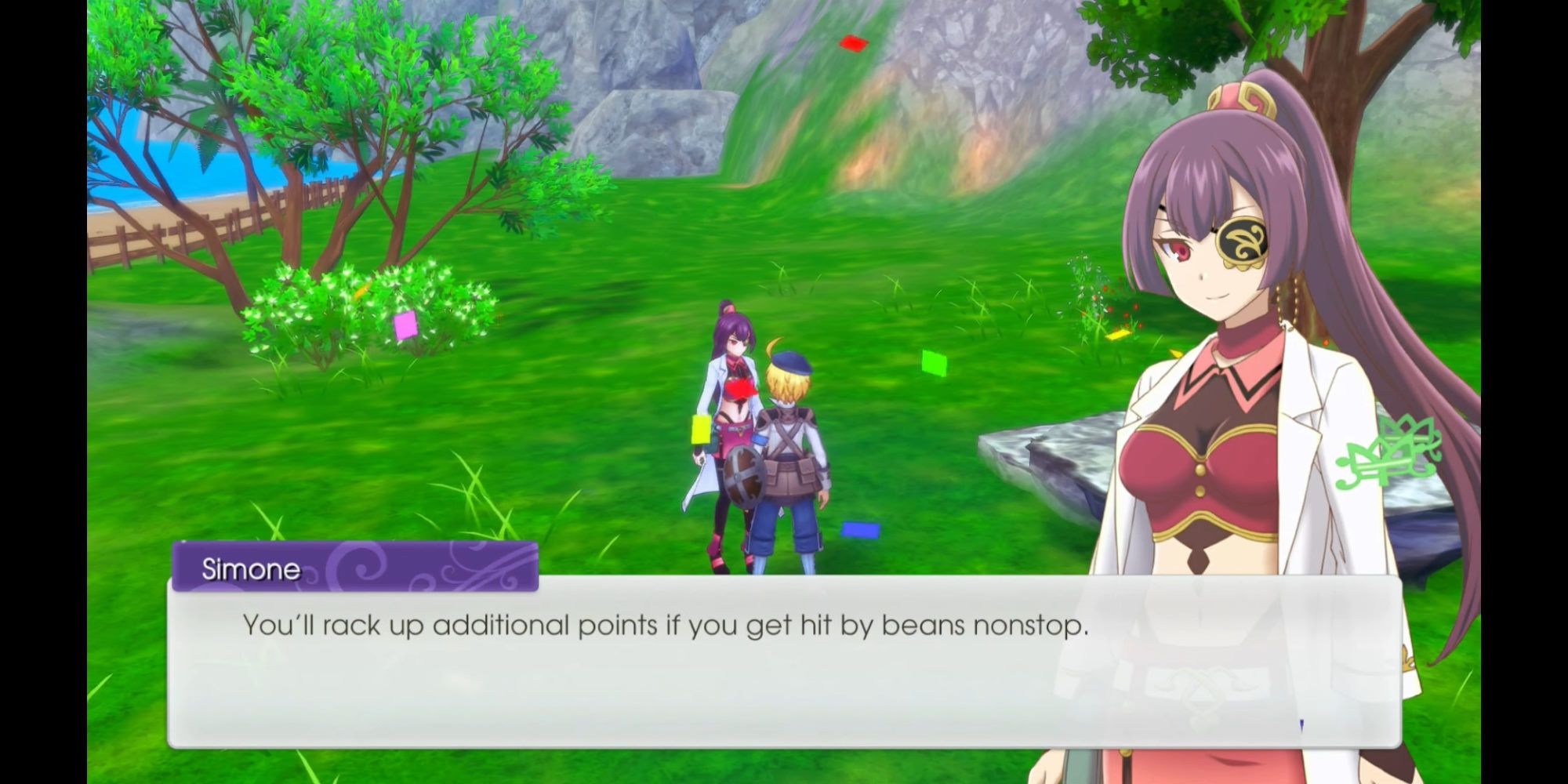 Rune Factory 5 Bean Toss Contest Out of Context