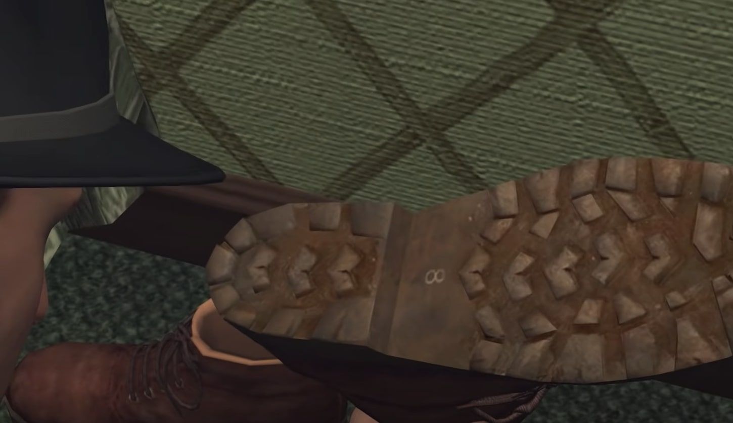 LA Noire Moller Residence's boot size clue