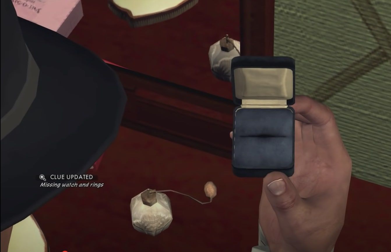 LA Noire Ring box clue