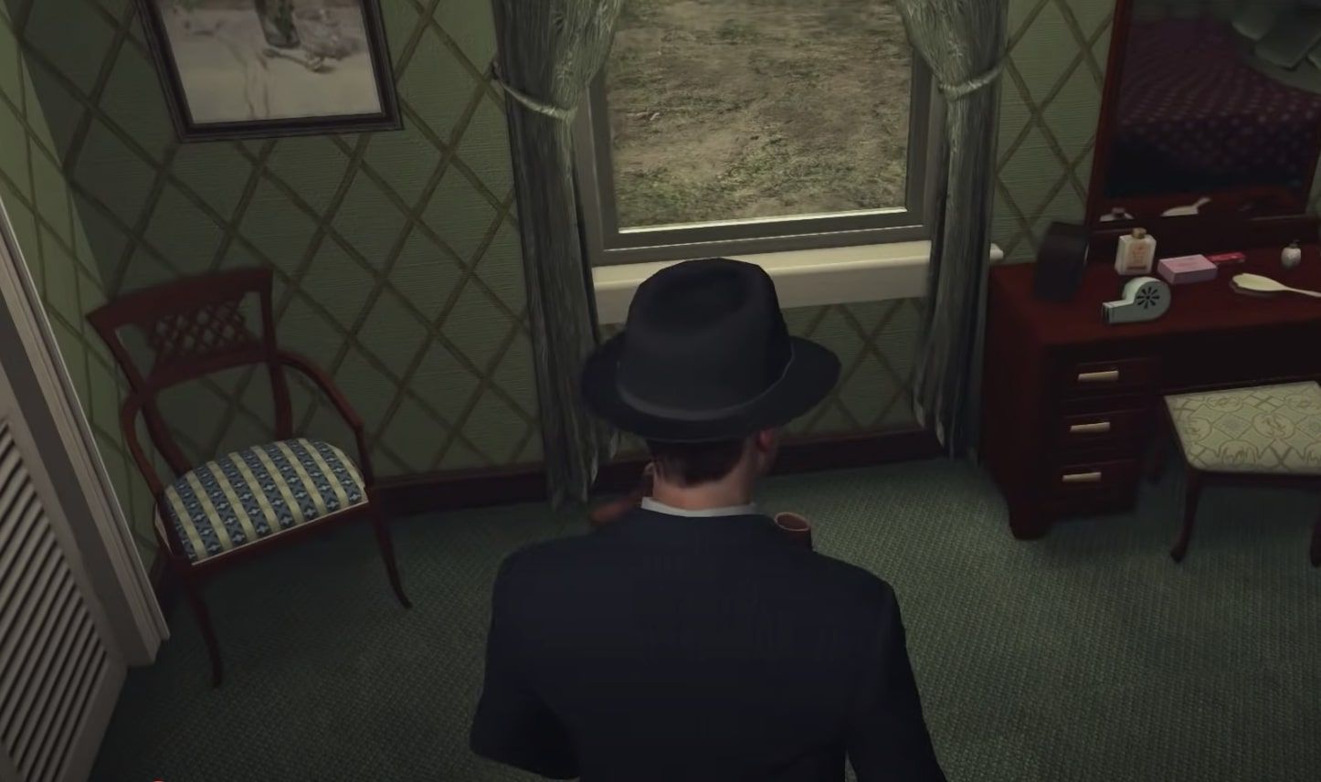 LA Noire Moller Residence's master bedroom