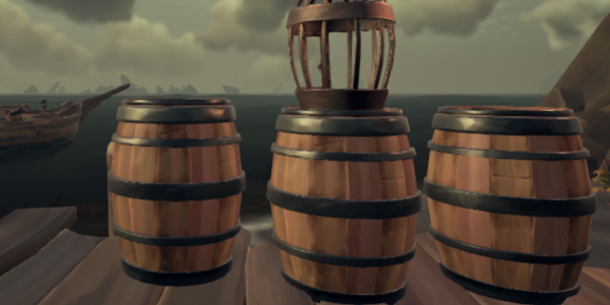 Sea Of Thieves Barrels On An Island