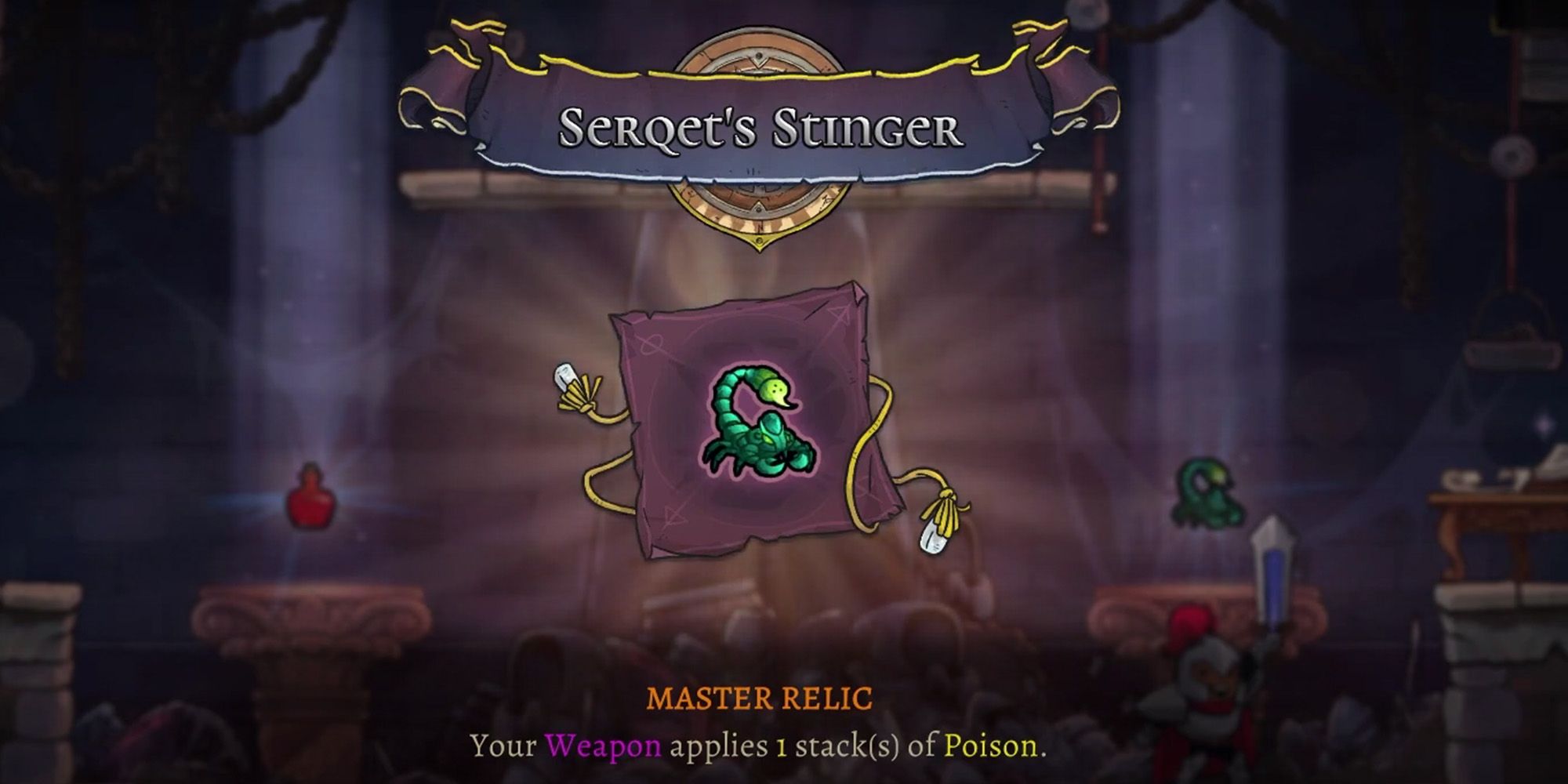 Rogue Legacy 2 screenshot of Serquet's Stinger