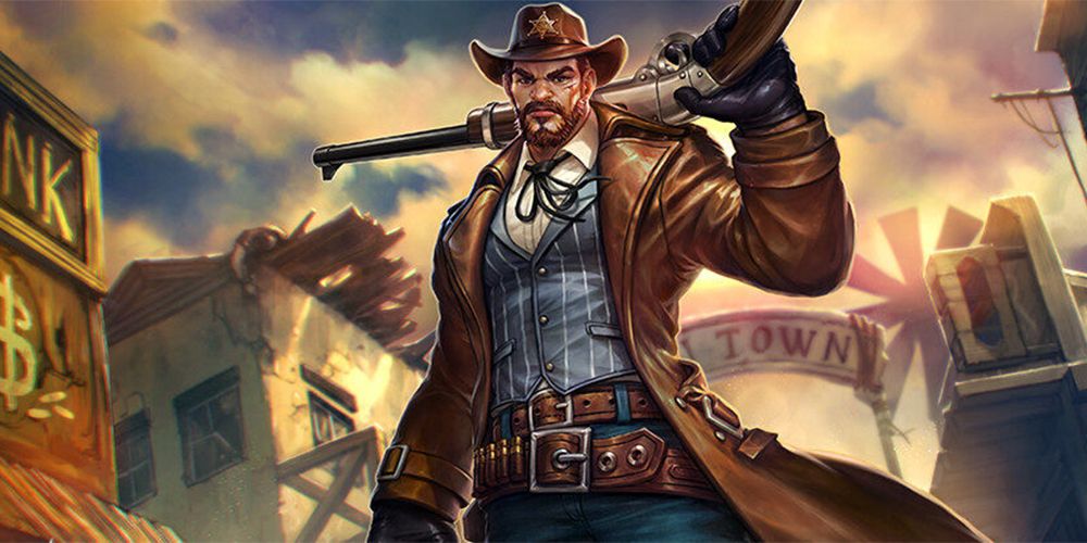 D&D Wild West Sheriff Art