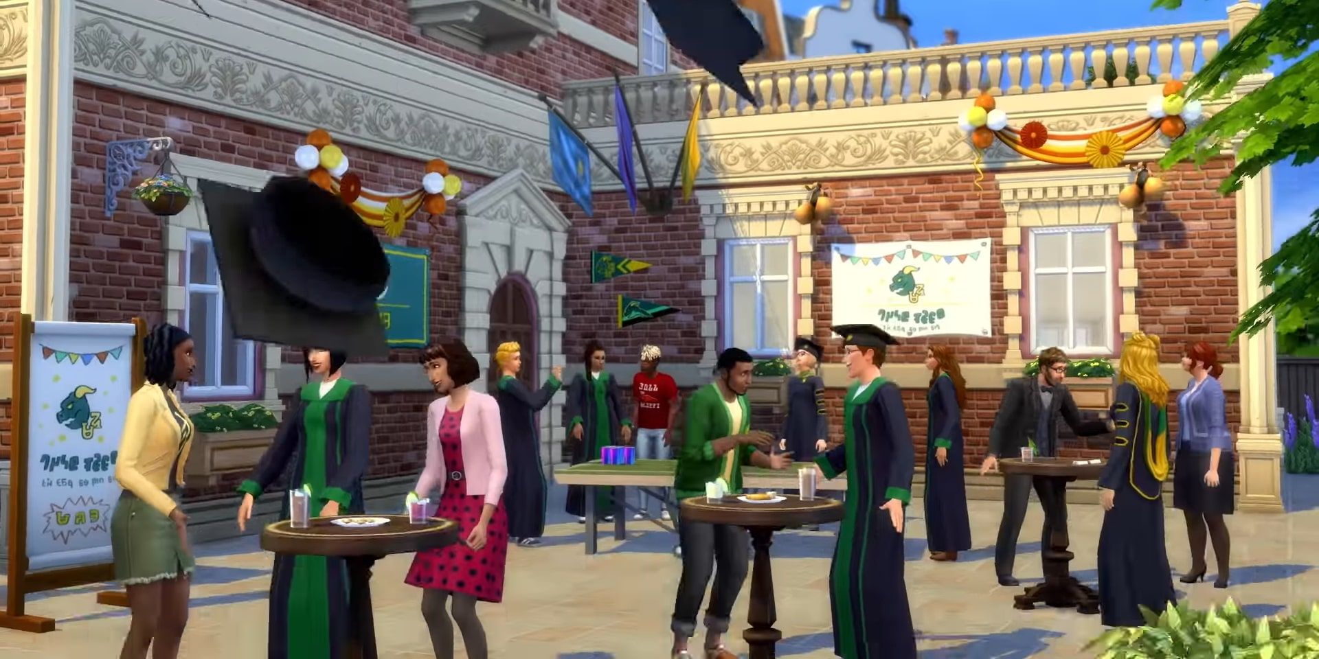 Sims 4 Discover University graduation
