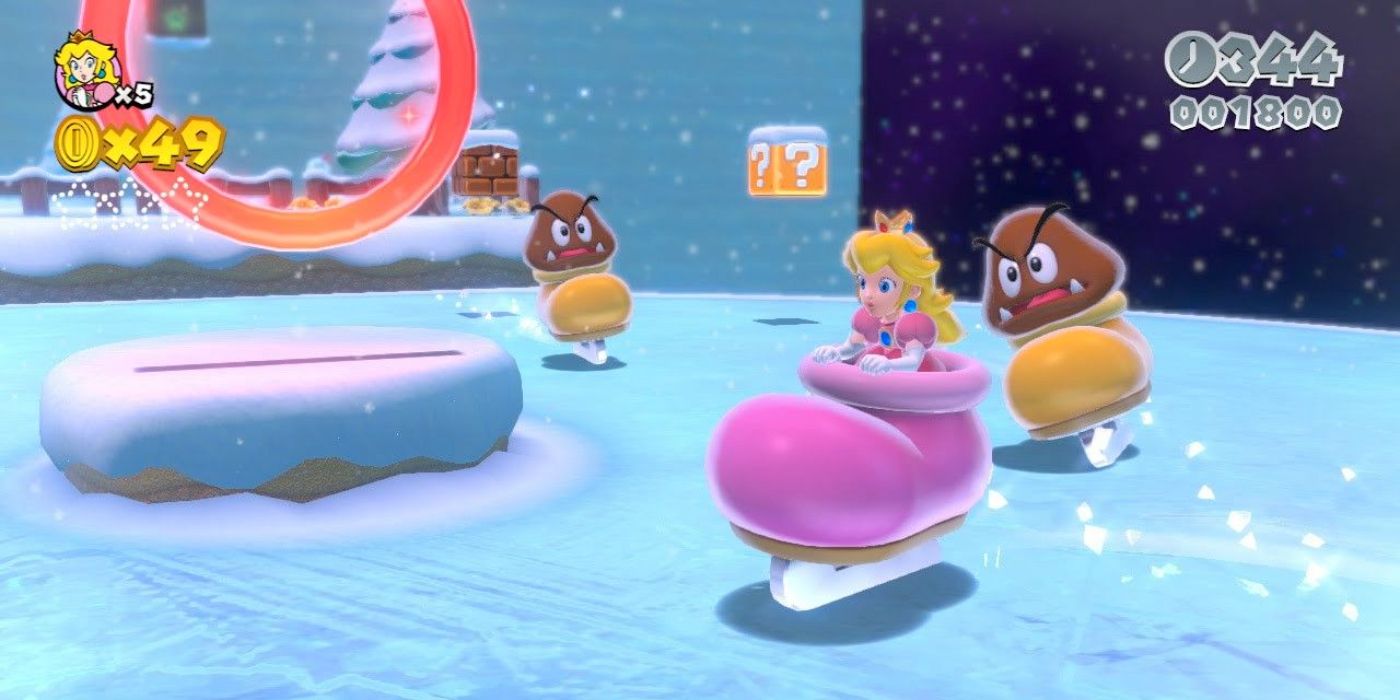 Snowball Park Super Mario 3D World