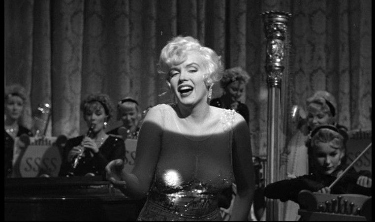 Some Like It Hot Monroe performing on stage