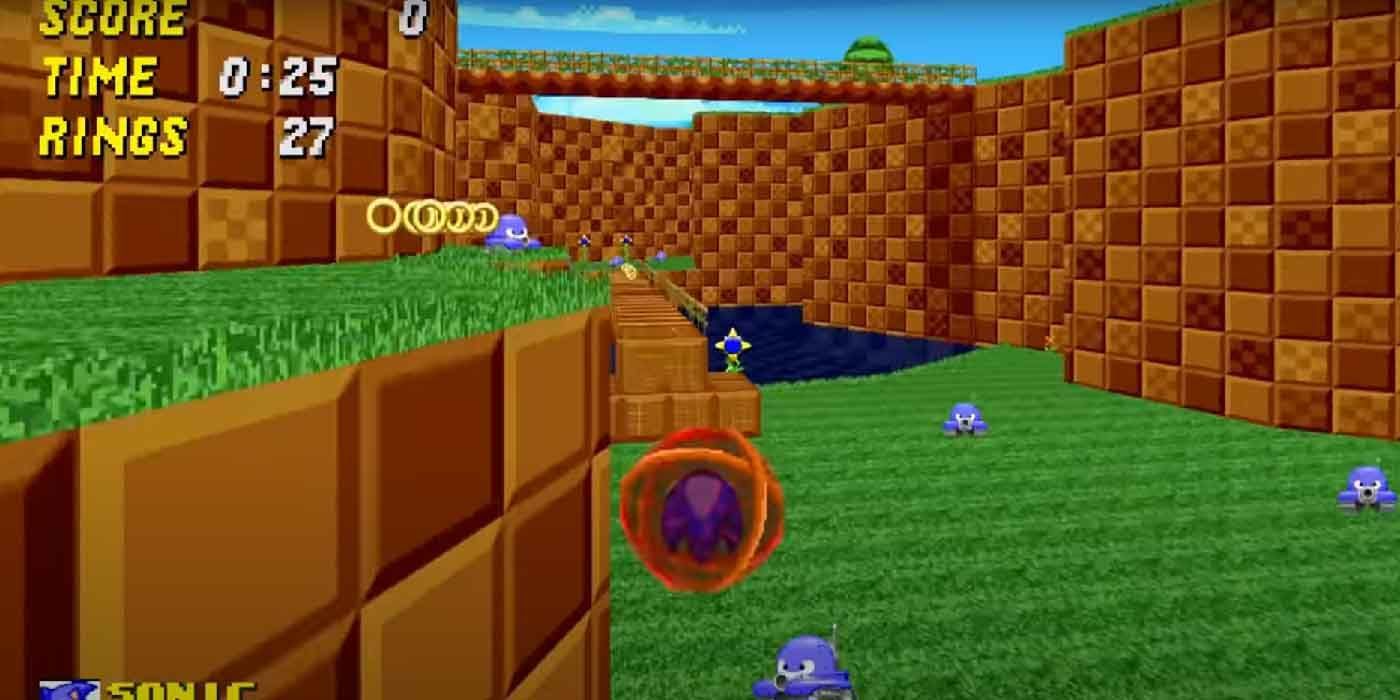 Sonic Robo Blast 2 sonic jumping