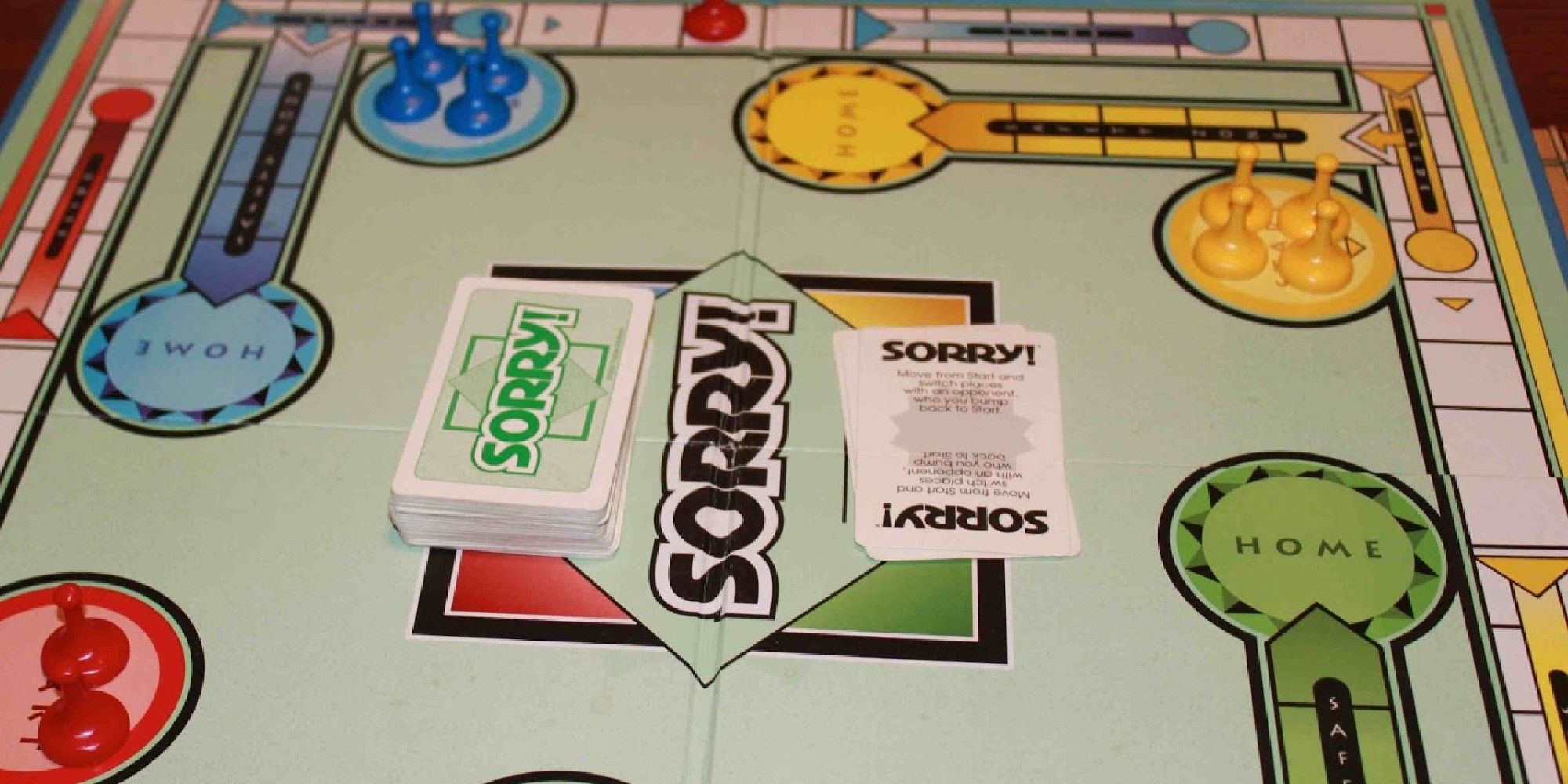 The Sorry! Board And Pieces