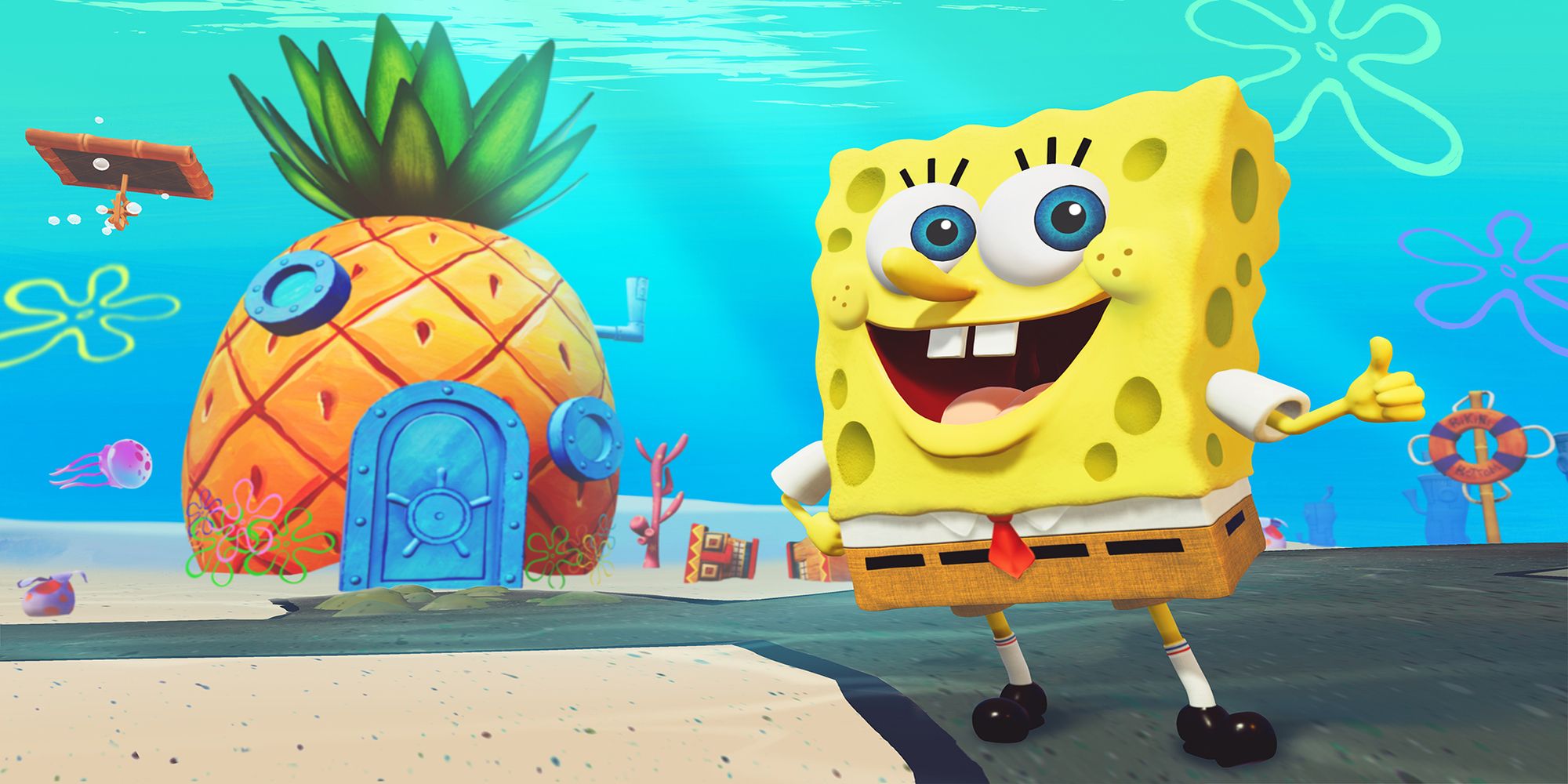 SpongeBob SquarePants In SpongeBob SquarePants Battle For Bikini Bottom