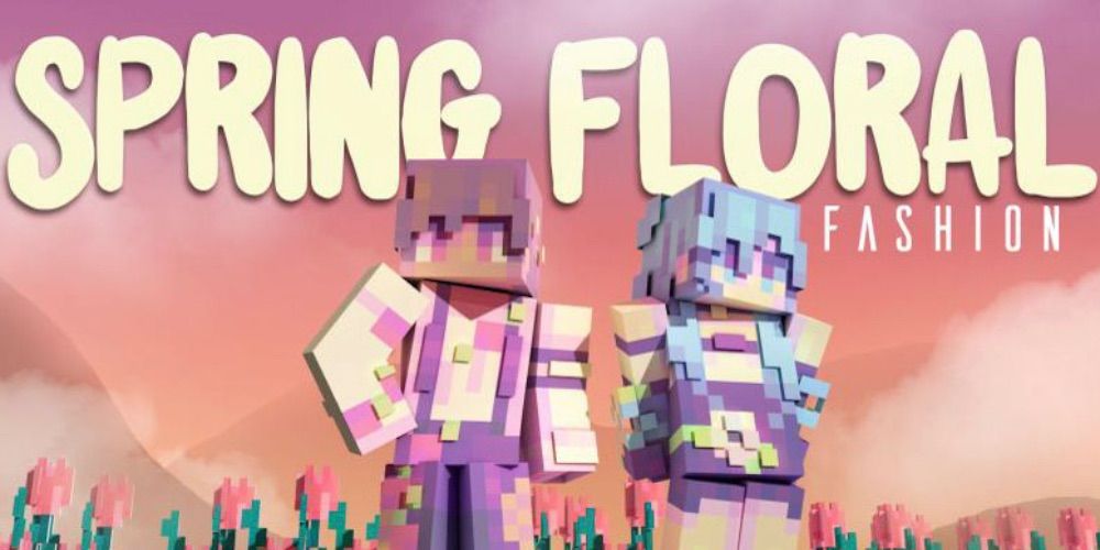 Spring Floral Fashion Minecraft Skinpack by Waypoint Studios, Minecraft Marketplace