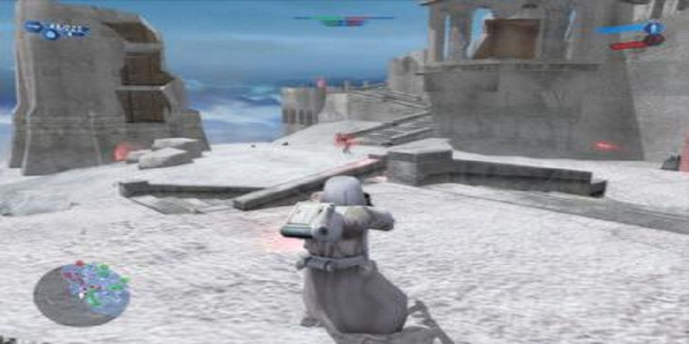 Star Wars Battlefront 2004 Snow Trooper on Hoth