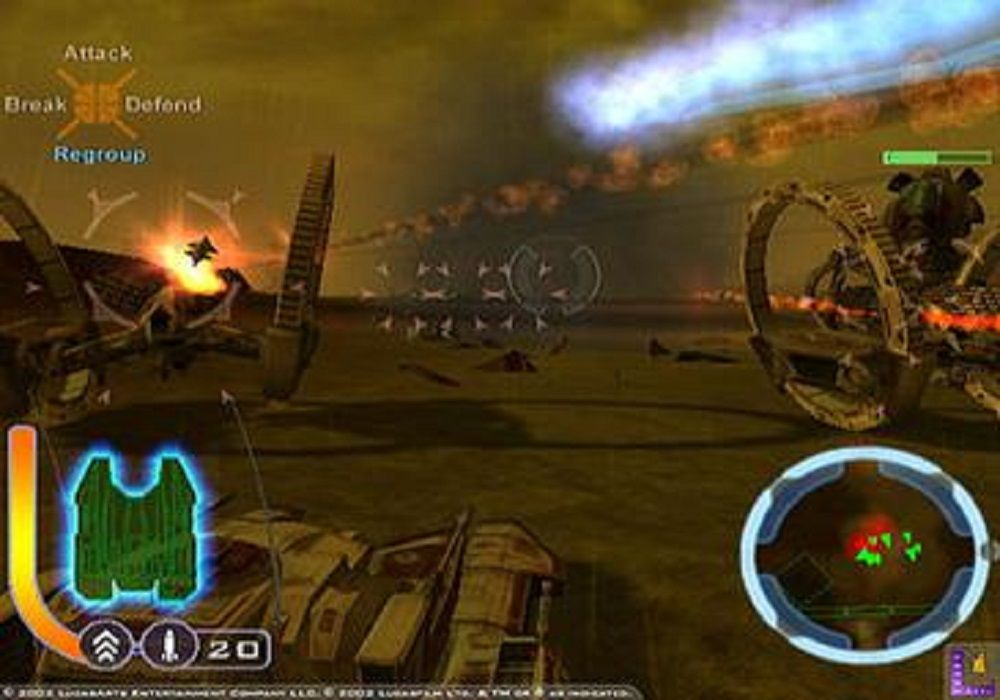 Star Wars Clone Wars 2002 Video Game Raxux Prime