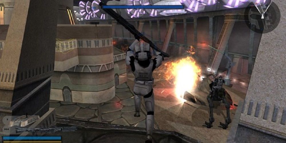 Star Wars Pandemic Studios Battlefront 2 Cloen Trooper Melee