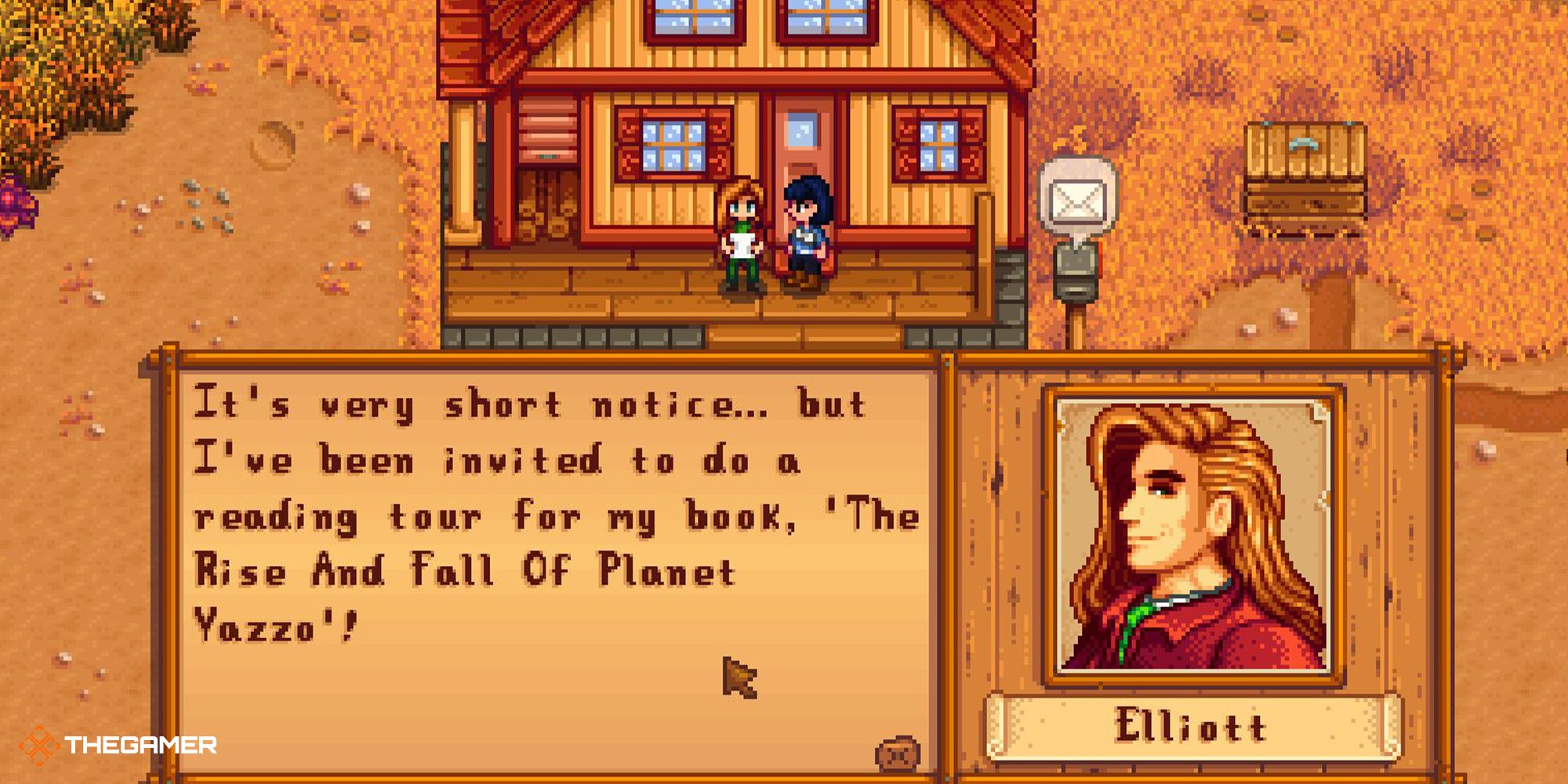 Stardew Valley - Elliott 14 hearts event