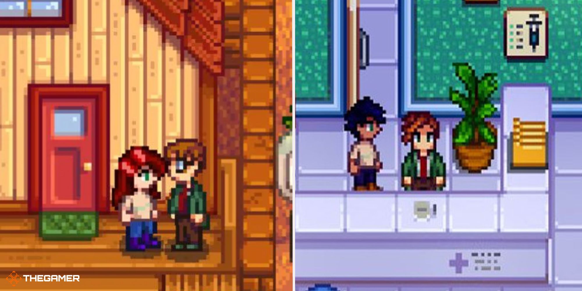 Stardew-Valley---Harvey-at-home-(left)-and-in-clinic-(right)-2-1