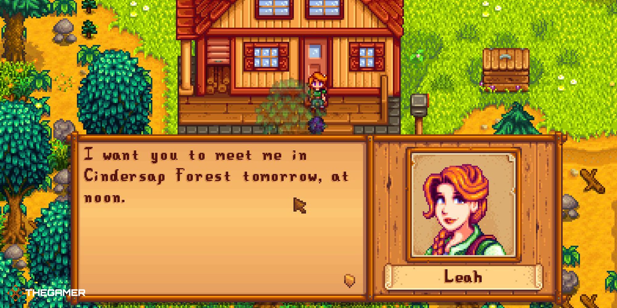 Stardew Valley - Leah 14 heart event 2