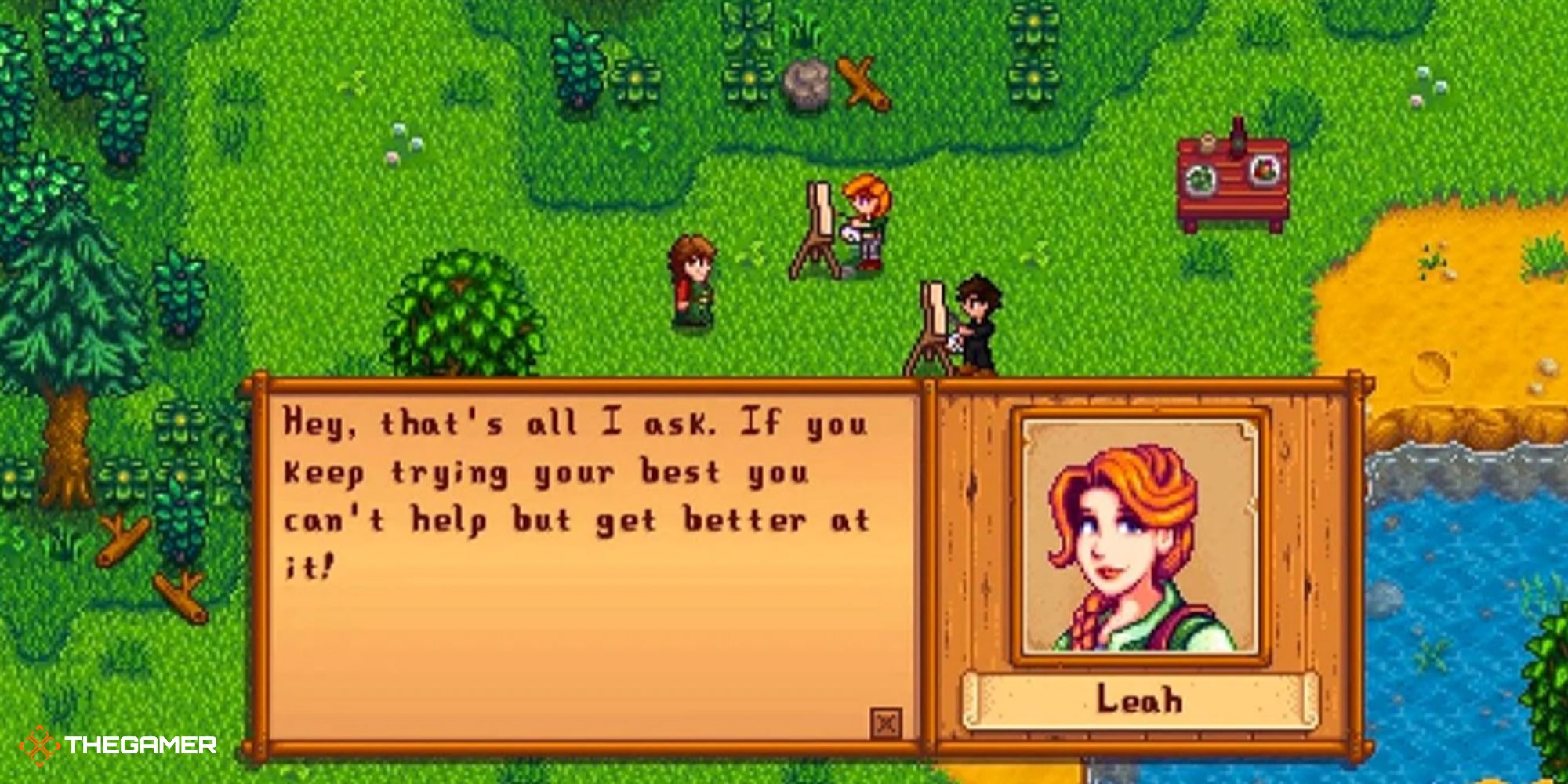 Stardew Valley - Leah's Heart Event 14