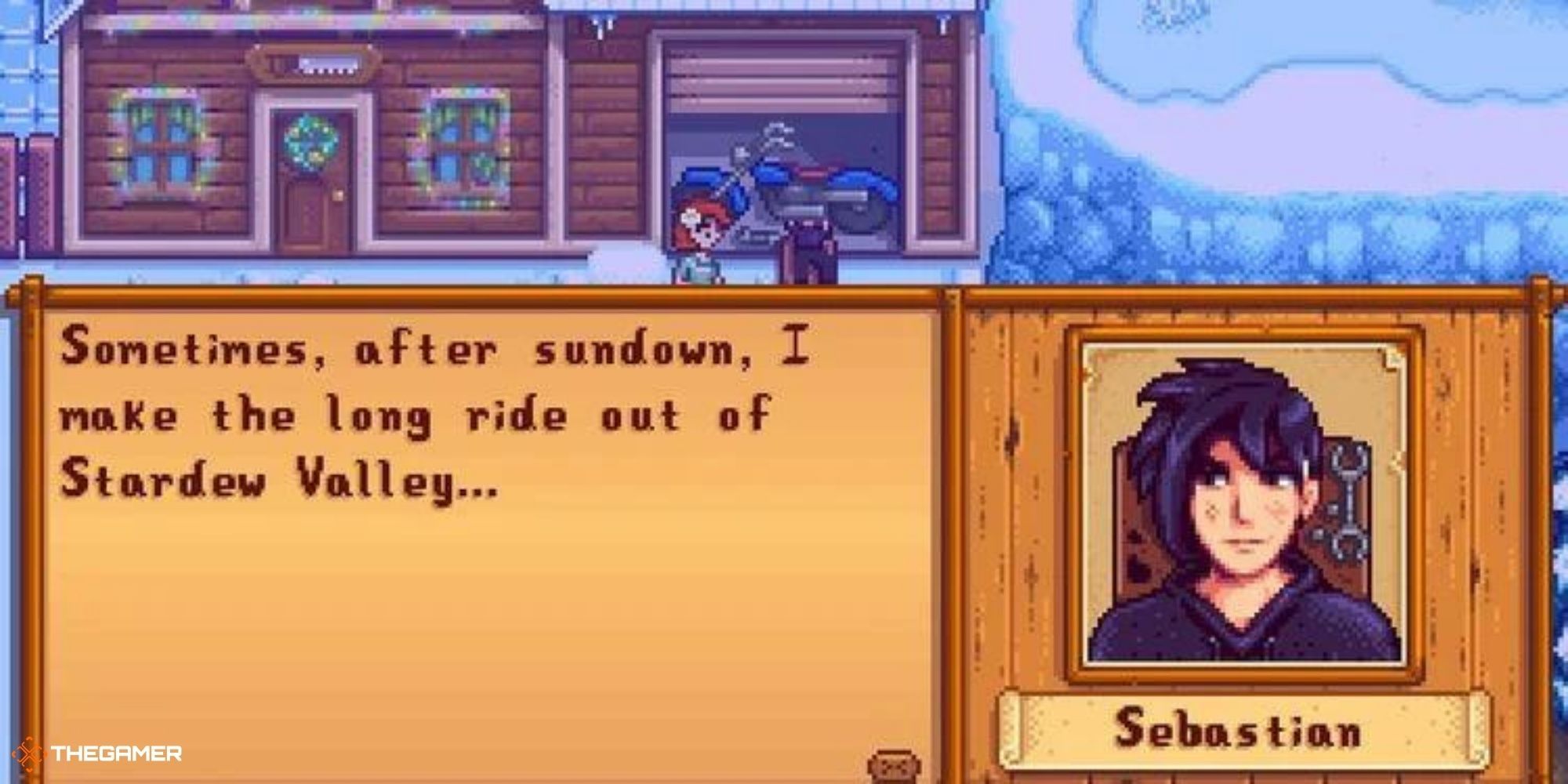 Stardew Valley A Complete Guide To Marrying Sebastian   Stardew Valley   Sebastian 4 Heart Event 