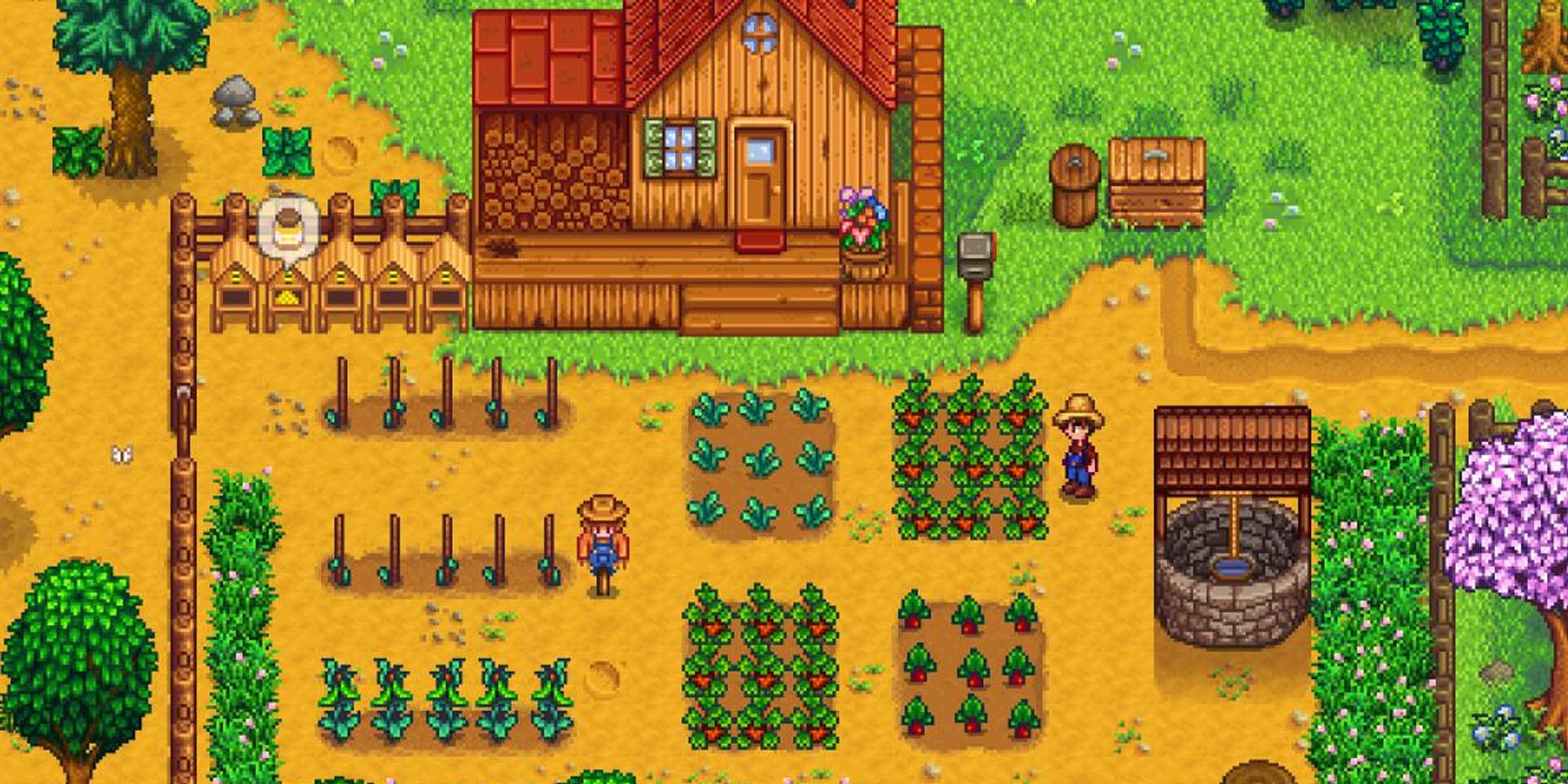 A Farm In Stardew Valley